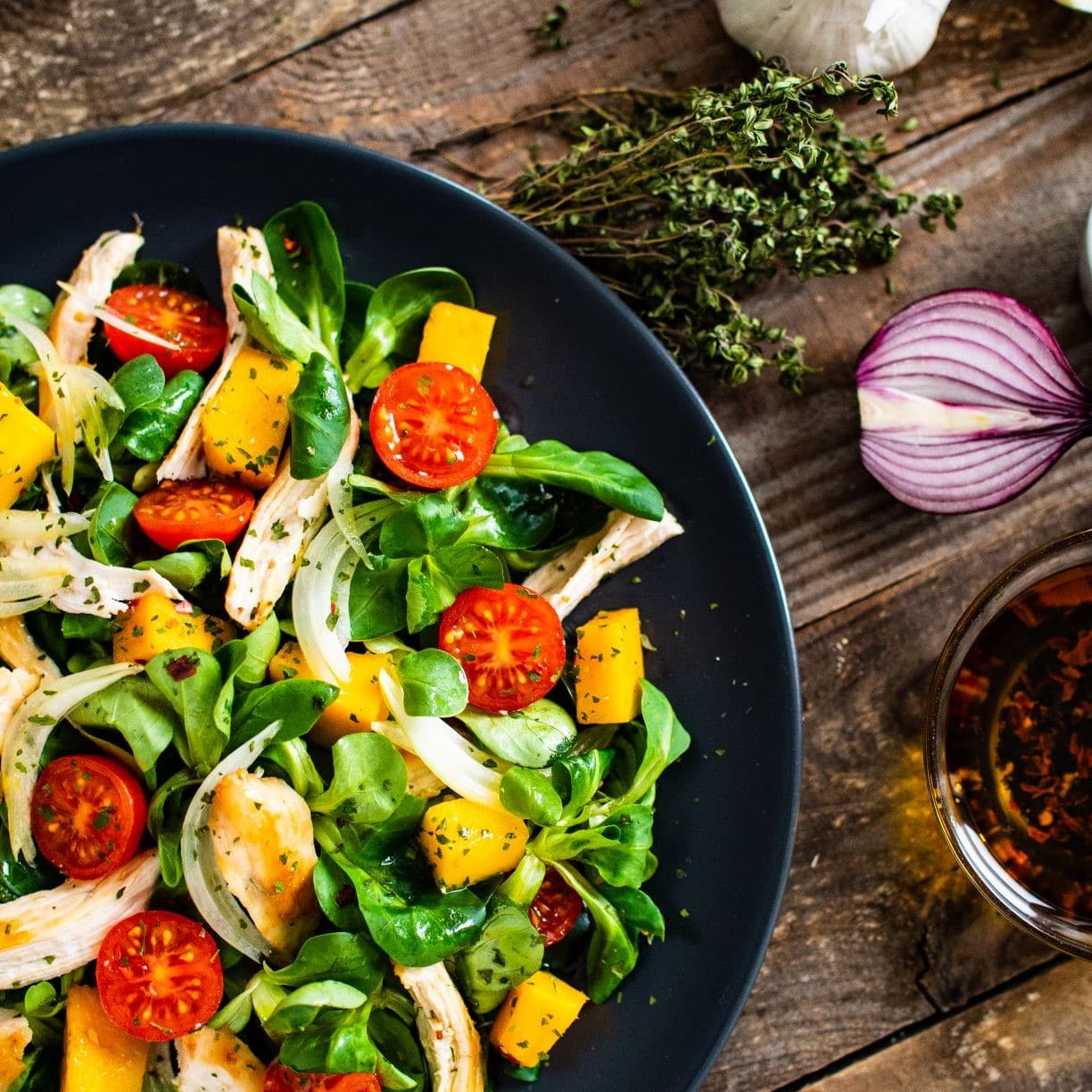 Turkey and Mango Salad